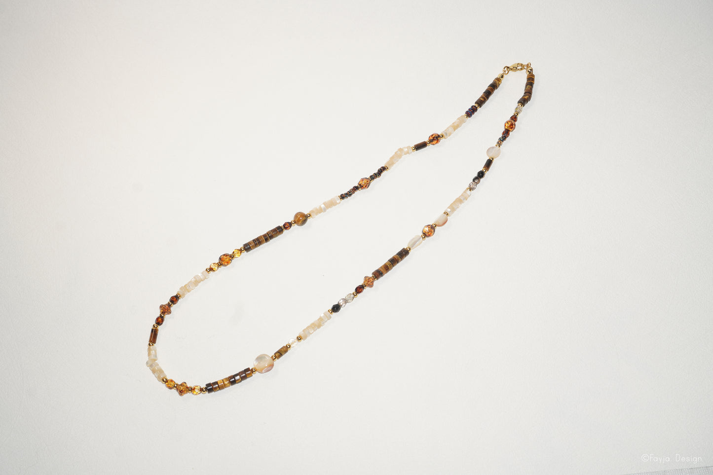 Amber Waves - Signature necklace - 52cm length