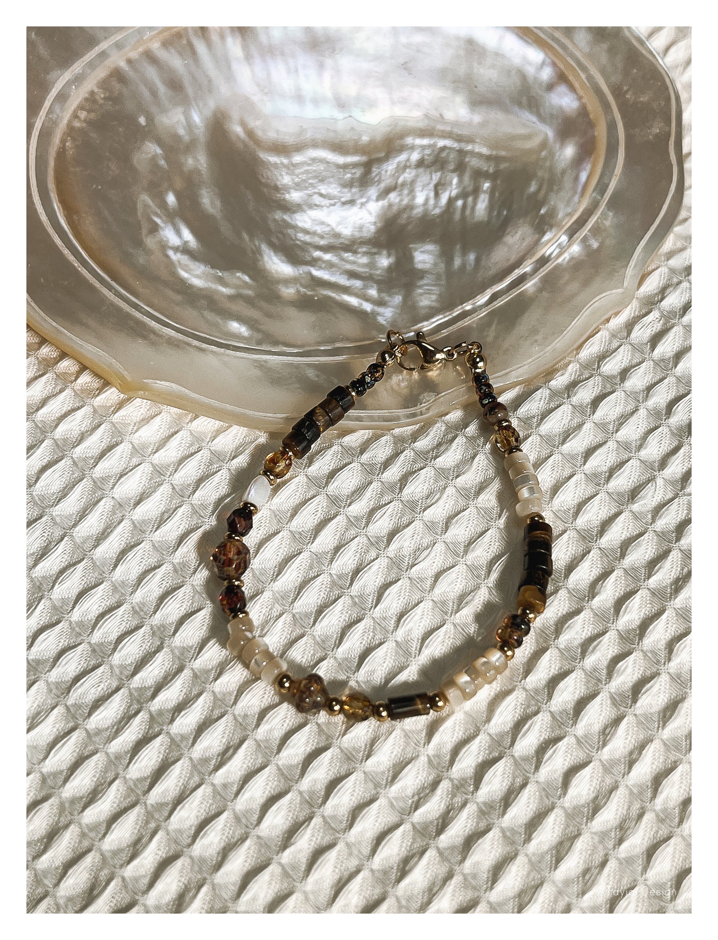 Amber Waves - Signature bracelet - 16cm -17cm - 18cm - 19cm - 20cm length