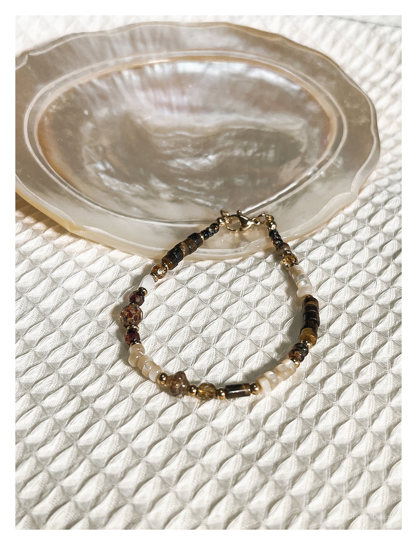 Amber Waves - Signature bracelet - 16cm -17cm - 18cm - 19cm - 20cm length