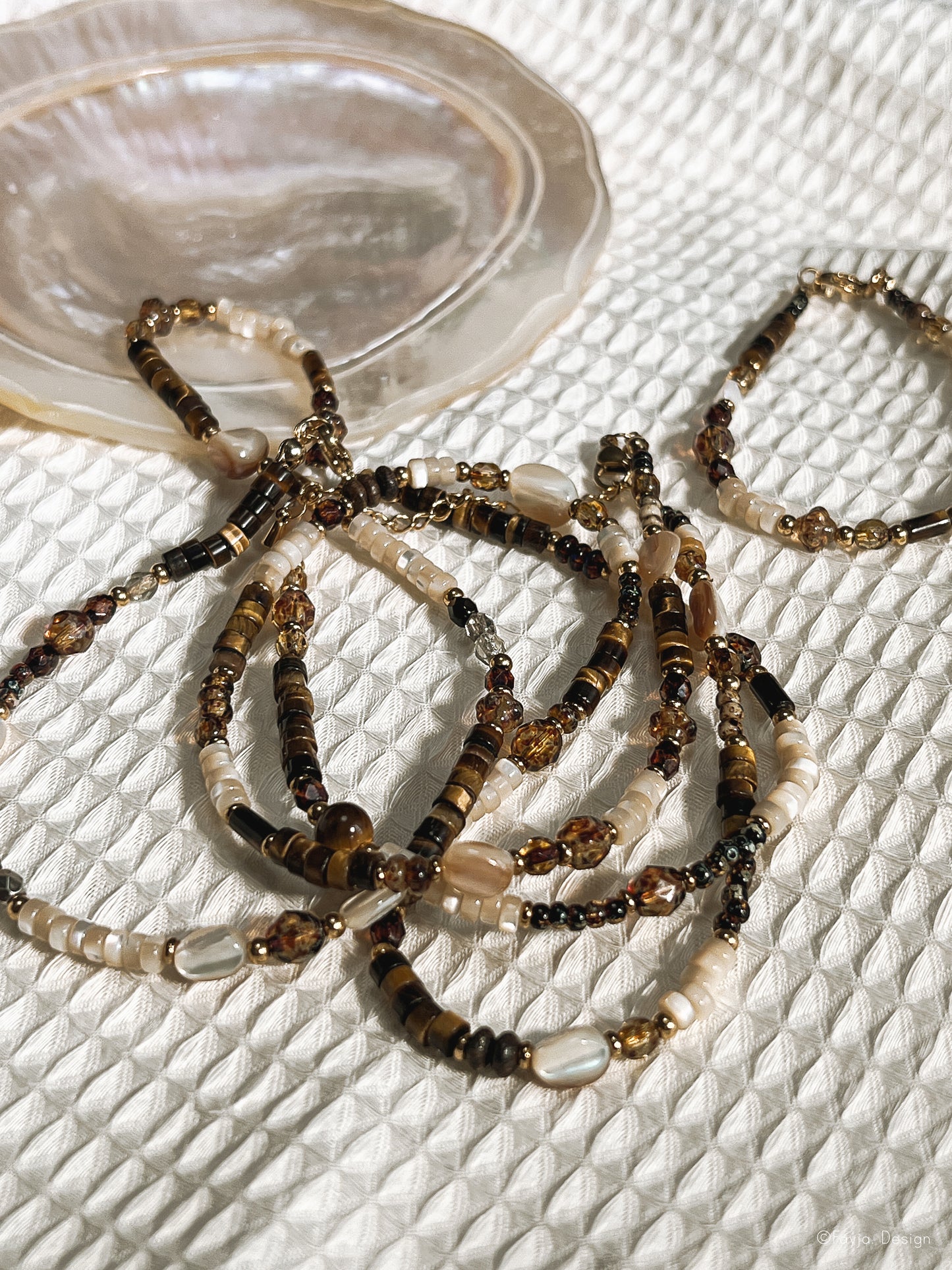 Amber Waves - Signature bracelet - 16cm -17cm - 18cm - 19cm - 20cm length